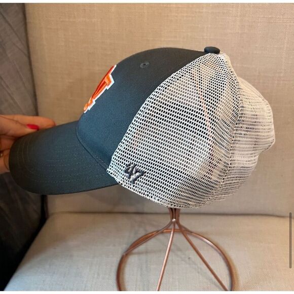 Auburn Tigers Two-Tone Trucker Cap Unisex Adjustable Mesh Hat - Picture 2 of 4